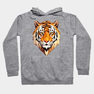 Geometric Tiger Hoodie